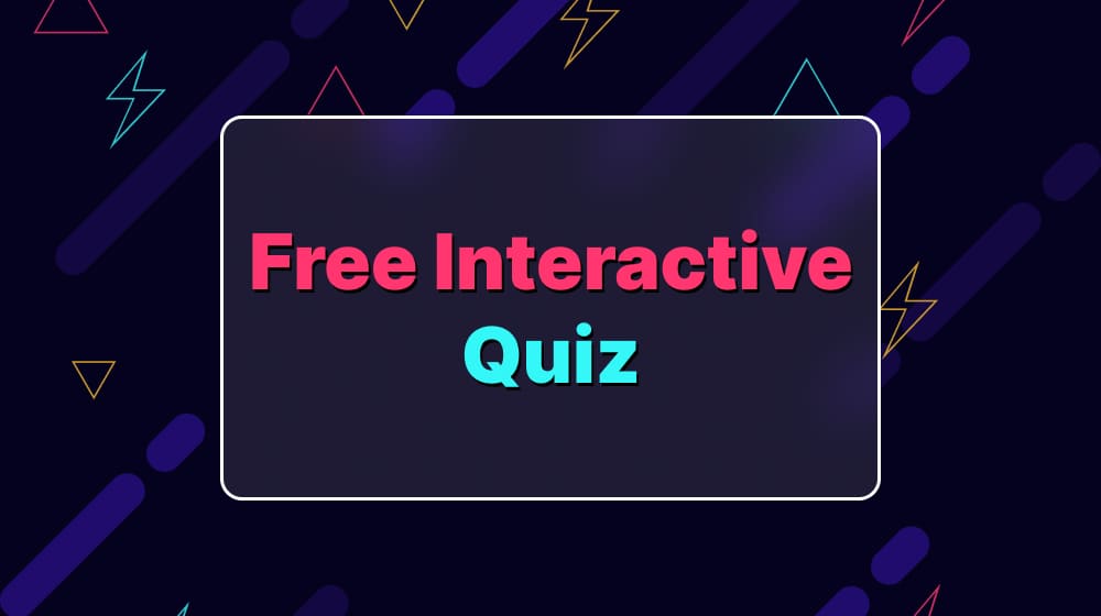 Free Interactive Quiz