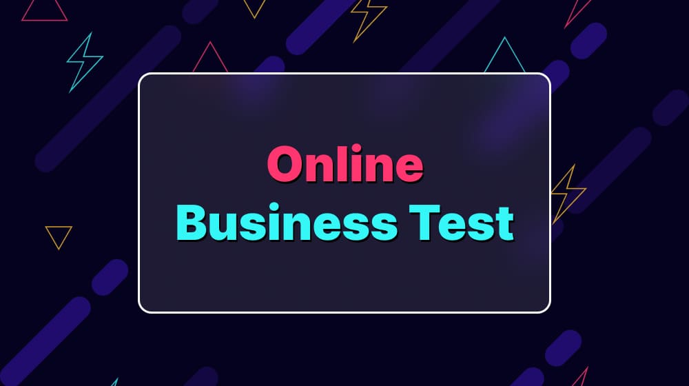 Online Business Test
