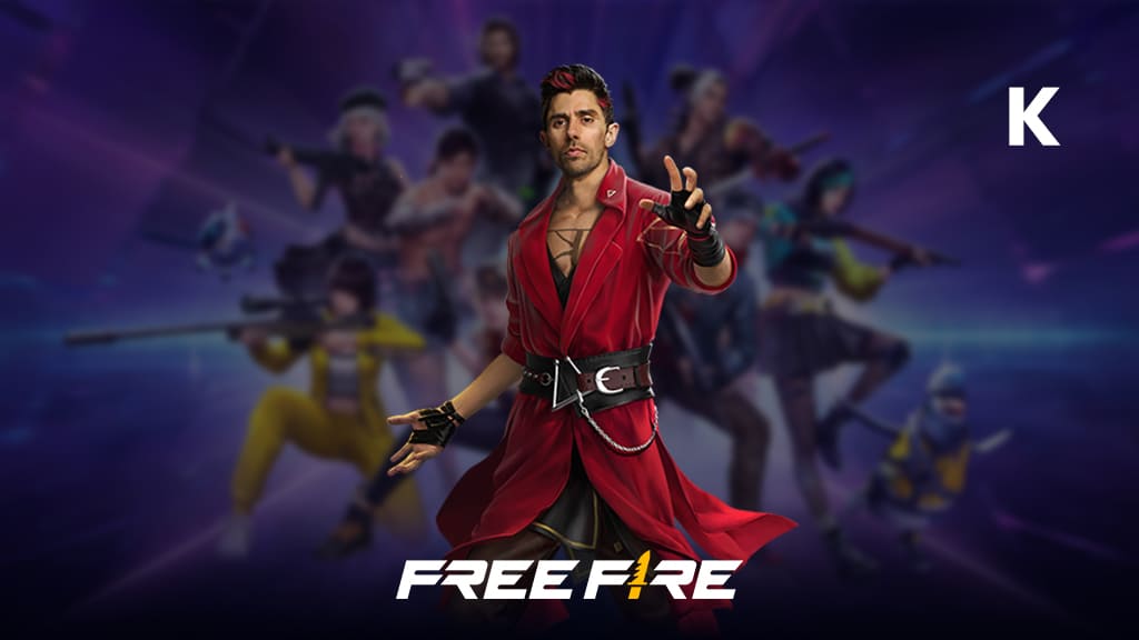 K - Free Fire Character